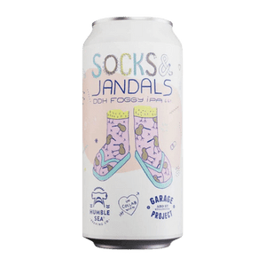 Garage Project x Humble Sea Brewing Socks & Jandals DDH Foggy IPA