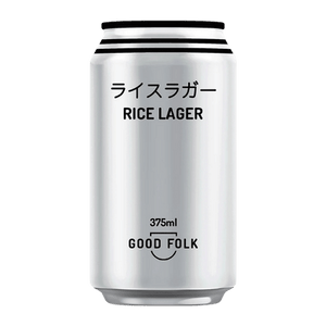 Good Folk Rice Lager 