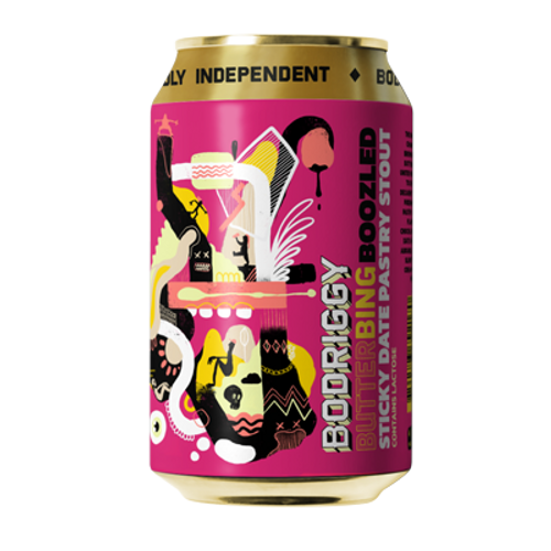 Bodriggy Bingboozled Butterbing Brownie Cookie Pastry Stout 355ml Can