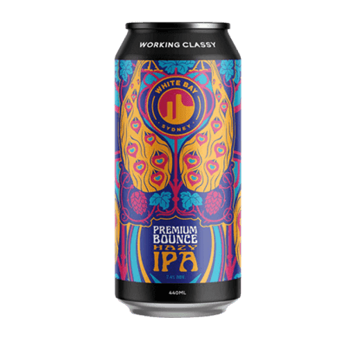 White Bay Premium Bounce Hazy IPA 440ml Can