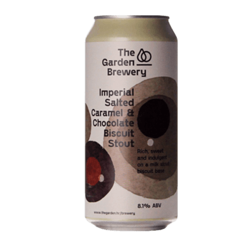 The Garden Imperial Salted Caramel & Chocolate Biscuit Stout 440ml Can