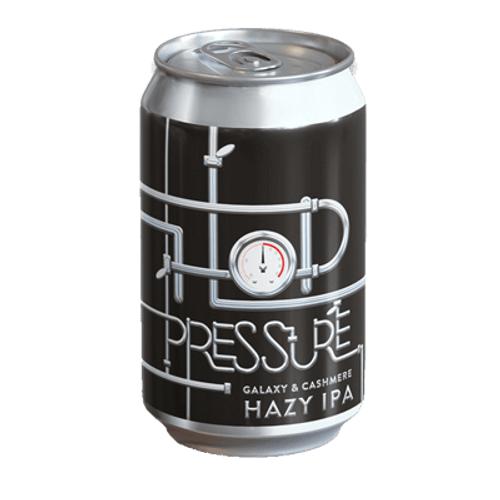 New England Hop Pressure Whole Hop Galaxy & Cashmere Hazy IPA 375ml Can