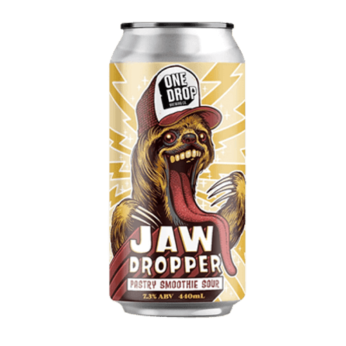 One Drop Jaw Dropper Fruited Smoothie Sour 440ml Can