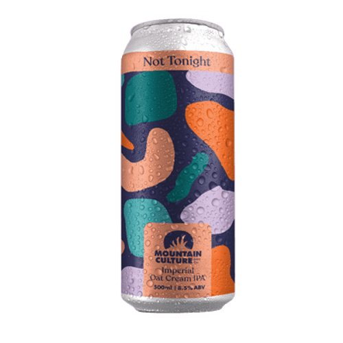 Mountain Culture Not Tonight Imperial Oat Cream IPA 500ml Can