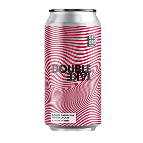 One Drop Raspberry Doubletake Imperial Fruited Sour 440ml Can