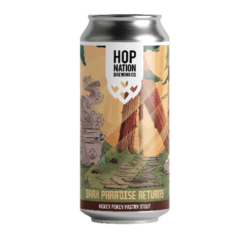 Hop Nation Dark Paradise Returns Hokey Pokey Pastry Stout 440ml Can