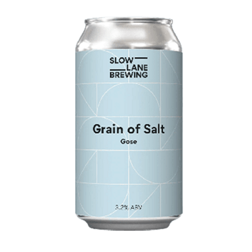 Slow Lane Grain of Salt Gose Sour Ale 375ml Can
