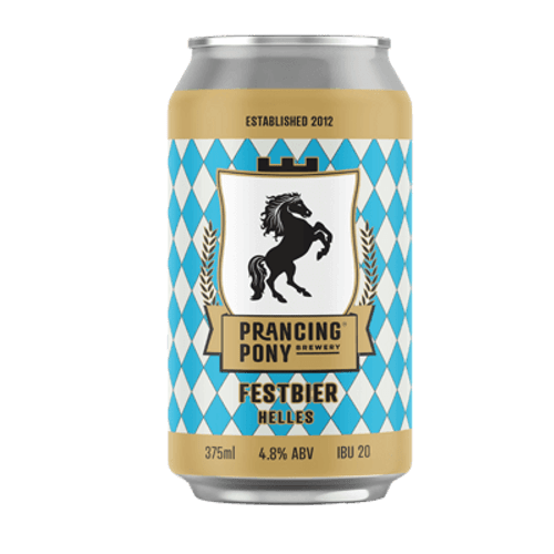 Prancing Pony Festbier Helles Lager 375ml Can