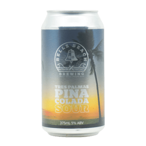 Bells Beach Brewing Tres Palmas Pina Colada Sour 375ml Can