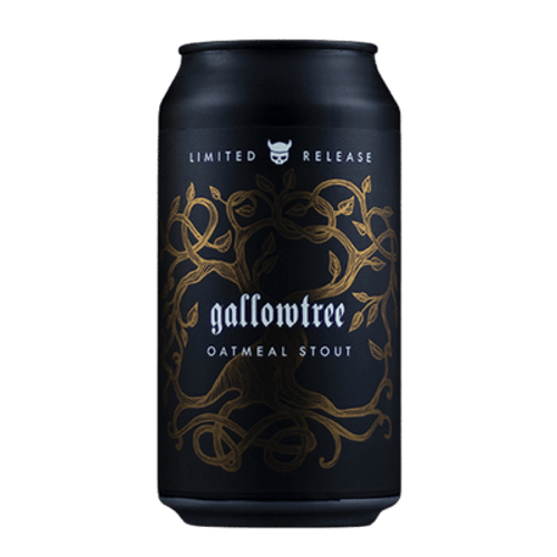 Valhalla Gallowtree Oatmeal Stout 375ml Can
