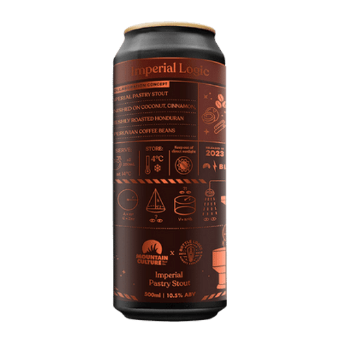 Mountain Culture x Bottle Logic Imperial Logic Imperial Pastry Stout 500ml Can