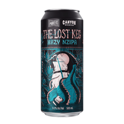 Pirate Life X Canyon The Lost Keg Hazy NZIPA 500ml Can