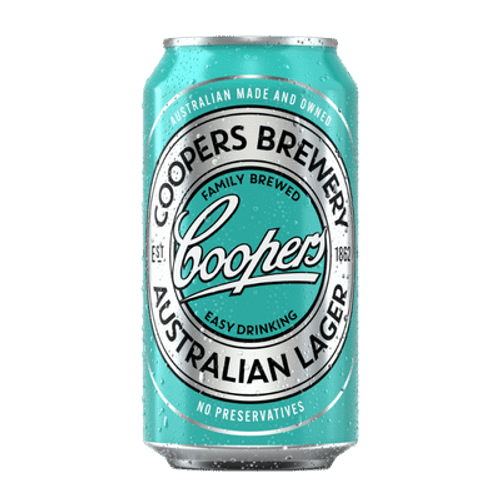 Coopers Australian Lager 375ml Can