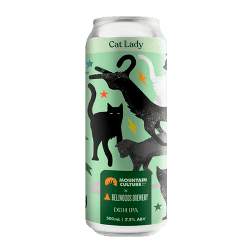 Mountain Culture x Bellwoods Brewery Cat Lady DDH IPA 500ml Can