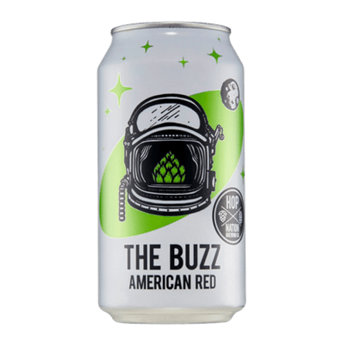 Hop Nation The Buzz Amber Ale 375ml Can