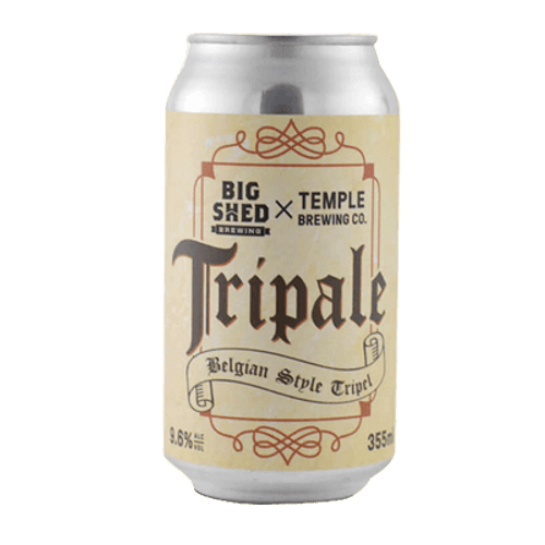 Temple/Big Shed Tripale Belgian Style Ale