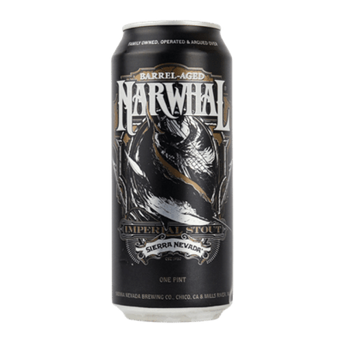 Sierra Nevada Barrel-Aged Narwhal Imperial Stout 473ml Can