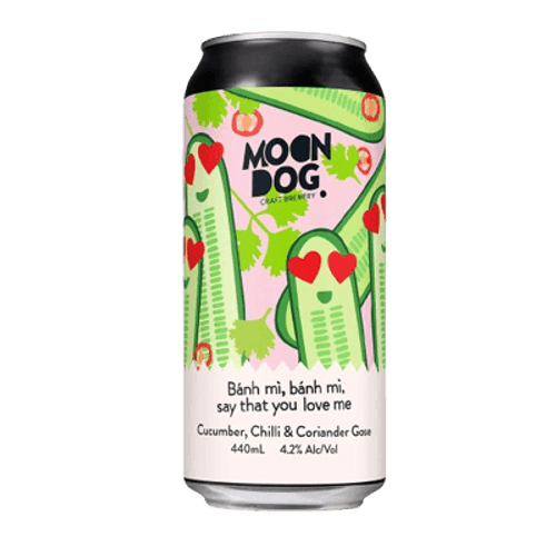 Moon Dog Banh Mi Bahn Mi Say That You Love Me Cucumber Gose 440ml Can