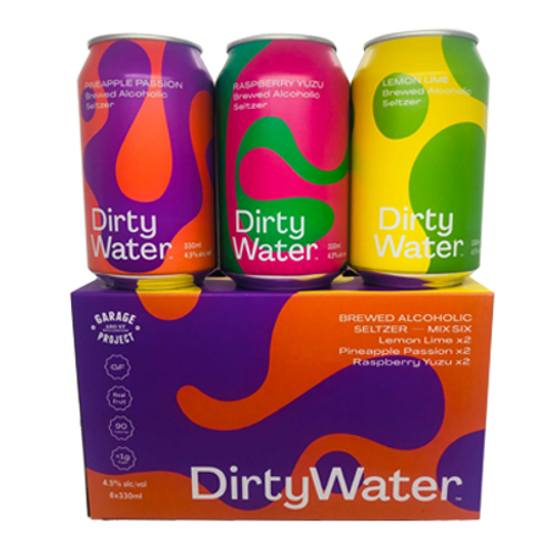 Garage Project Dirty Water Seltzer Mixed 6