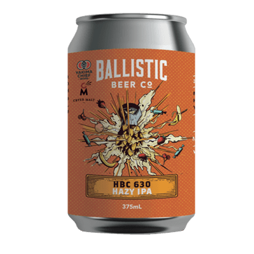 Ballistic HBC 630 Hazy IPA 375 Can