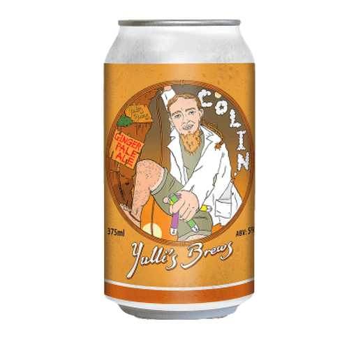 Yulli's Colin Ginger Pale Ale 375ml Can