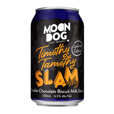 Moon Dog Timothy Tamothy Slam-othy Double Chocolate Biscuit Milk Stout 330ml Can