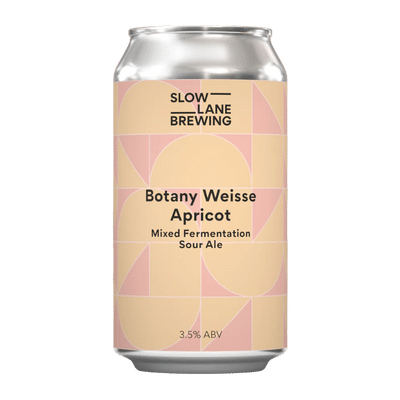 Slow Lane Botany Weisse Apricot Sour Ale 375ml Can