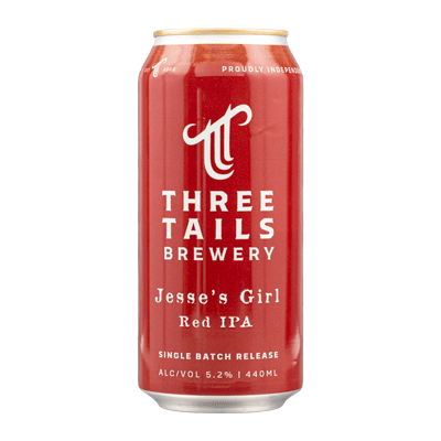 Buy Three Tails Jesse's Girl Red IPA 440ml Can in Australia - Beer Cartel