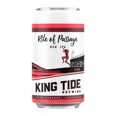 King Tide Rite Of Passage Red IPA 375ml Can