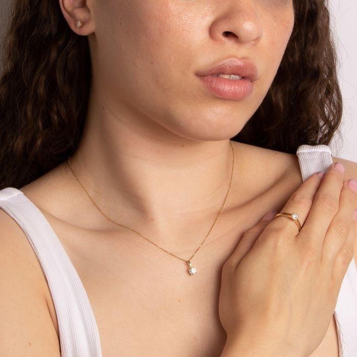 Carat Jennifer Meyer 18K Large Gold Diamond Heart Necklace