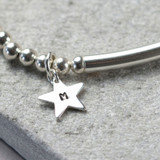 Handstamped Sterling Star