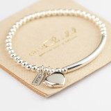beaded bracelet with locket