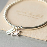 Sausage Dog Charm Bracelet