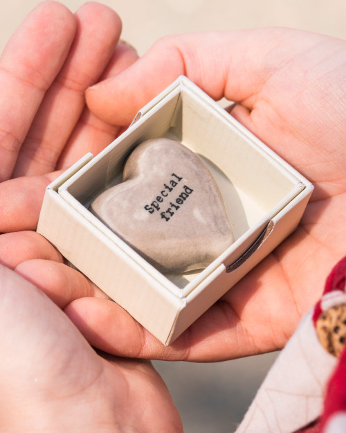 Boxed Special Friend Boxed Pebble