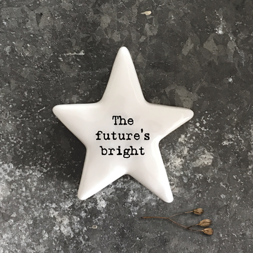 The Future's Bright Porcelain Star