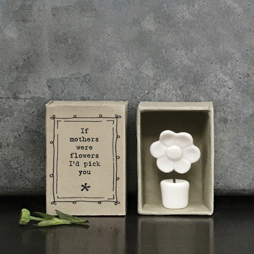 If Mothers Were Flowers Porcelain Boxed Keepsake