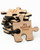 Wooden My Missing Piece Puzzle Token