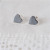 Sterling Silver Heart Studs