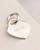 17mm Sterling Silver Personalised Engraved Heart Pendant