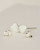 Mother of Pearl Tiny Heart Stud Earrings