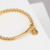 Gold St Christopher Bracelet Gold St Christopher Bracelet