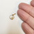 Tiny 9mm 9ct Gold St Christopher Christening Necklace