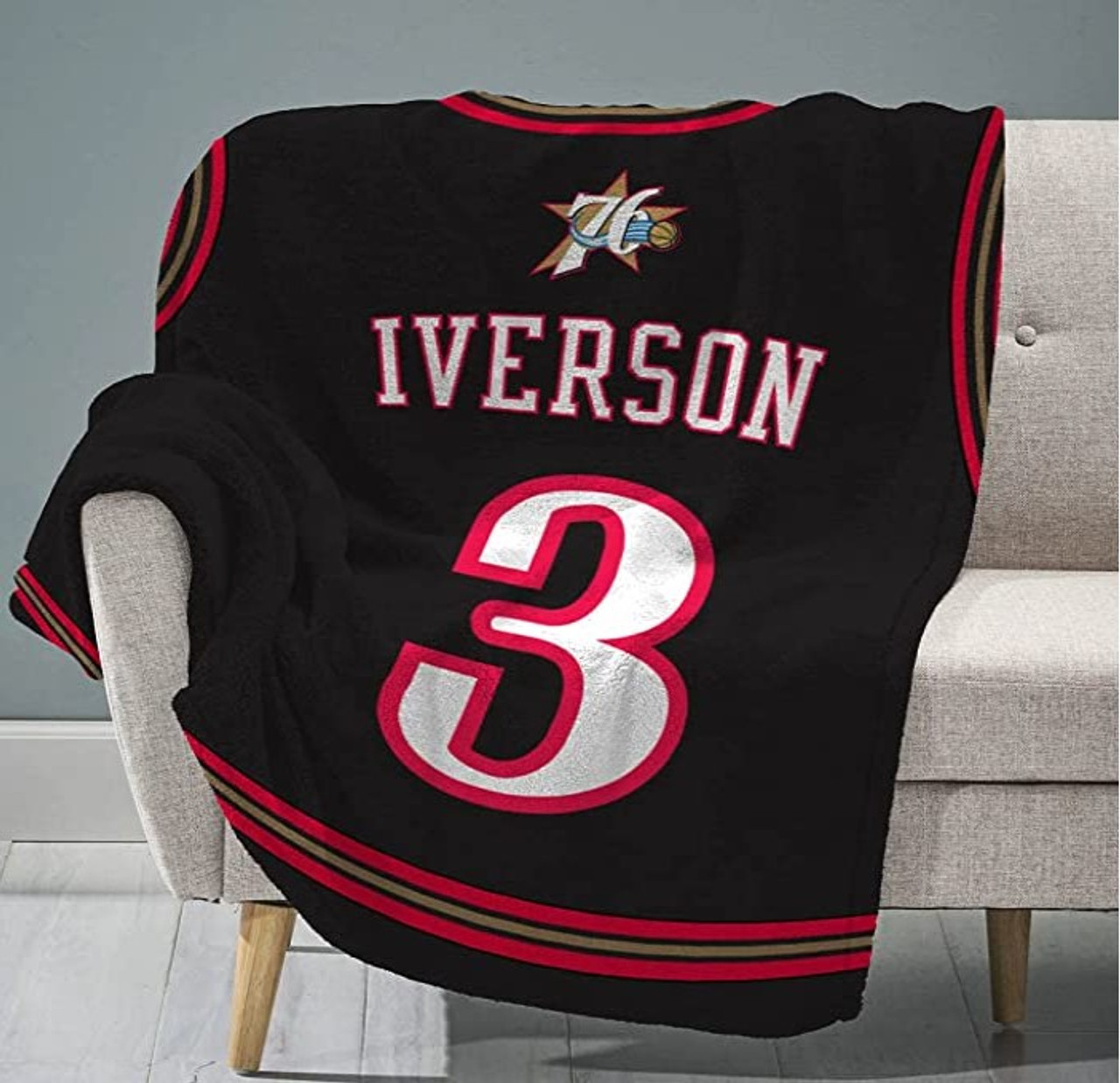 Philadelphia 76ers Allen Iverson Blanket