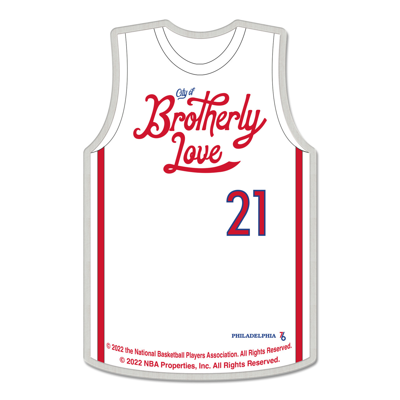 Philadelphia 76ers City Edition Uniform: City of Brotherly Love