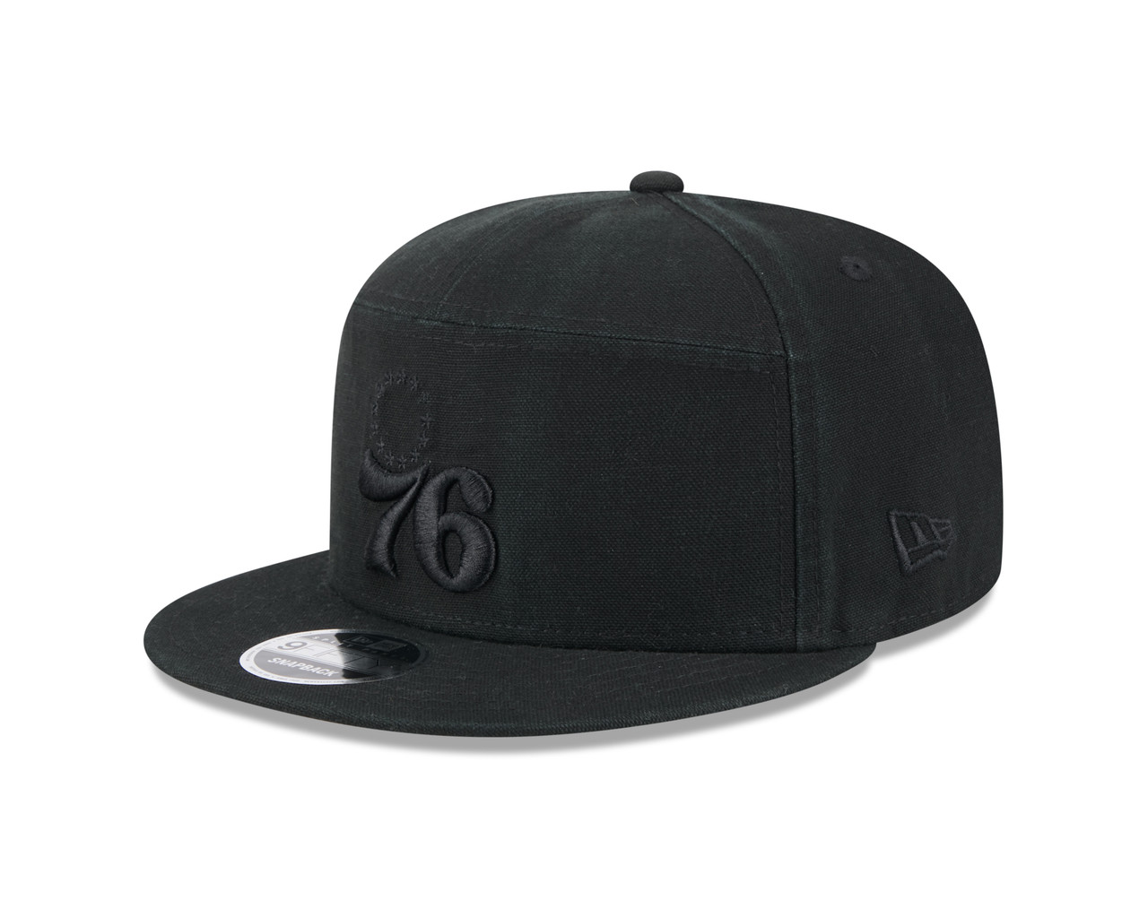 Philadelphia 76ers Black Tonal 9Fifty Snapback Hat