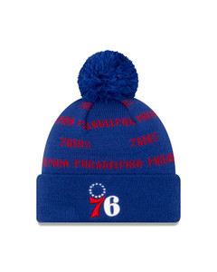 Philadelphia 76ers Repeat Knit Beanie Philadelphia 76ers Repeat Knit Beanie