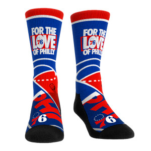 Philadelphia 76ers Playoff Mantra 2023 Socks Philadelphia 76ers Playoff Mantra 2023 Socks