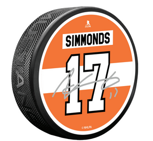 Philadelphia Flyers Autograph Wayne Simmonds Puck Philadelphia Flyers Autograph Wayne Simmonds Puck