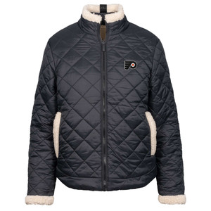 Philadelphia Flyers Women's Black Puffer Jacket