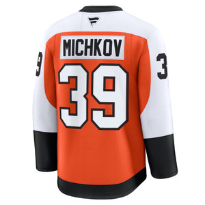Philadelphia Flyers Michkov Orange Premium Jersey Philadelphia Flyers Michkov Orange Premium Jersey